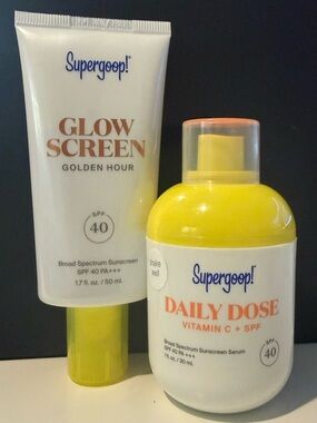 Supergoop! Glow Screen & Daily Dose bundle